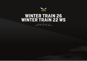 Handleiding Salewa Winter Train 26 Rugtas