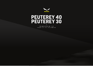 Bruksanvisning Salewa Peuterey 30 Ryggsäck