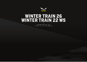 Manual Salewa Winter Train 22 WS Backpack