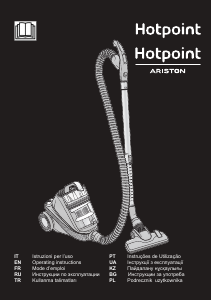 Bruksanvisning Hotpoint-Ariston SL M07 A4H B UK Dammsugare