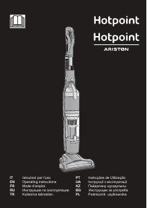 Kullanım kılavuzu Hotpoint-Ariston HS MR 2A ZU B Elektrikli süpürge