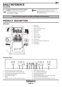 Manual Hotpoint-Ariston HSFC 3T127 C Dishwasher