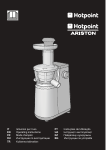 Kullanım kılavuzu Hotpoint-Ariston SJ 4010 AX1 Meyve sıkacağı