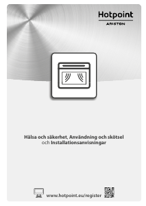 Bruksanvisning Hotpoint-Ariston MP 764 IX HA Mikrovågsugn