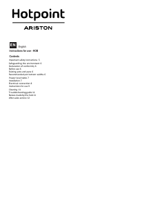 Manual Hotpoint-Ariston KID 640 B Hob