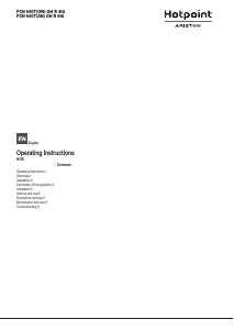 Manual Hotpoint-Ariston PCN 640T(OW) GH R /HA Hob