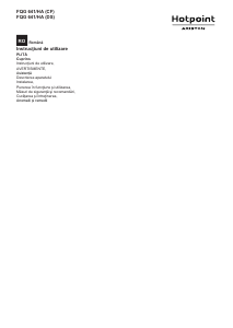 Manual Hotpoint-Ariston TQG 641 /HA (CF) Plită