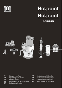 Manual Hotpoint-Ariston HB 0806 UP0 Food Processor