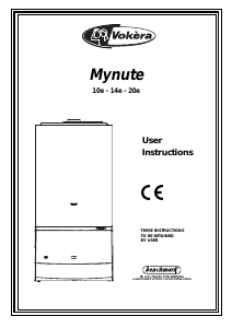 Manual Vokèra Mynute 14e Central Heating Boiler