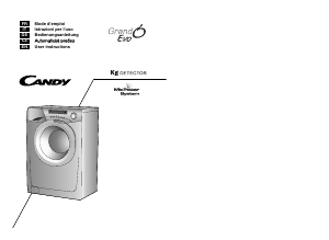 Manual Candy EVO 1472 D-S Washing Machine