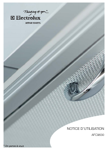 Mode d’emploi Arthur Martin-Electrolux AFC9630X Hotte aspirante