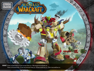 Instrukcja Mega Bloks set 91045 Warcraft Goblin shredder