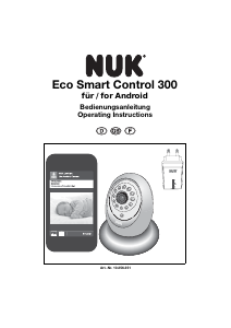 Bedienungsanleitung NUK Eco Smart Control 300 (Android) Babyphone