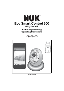 Handleiding NUK Eco Smart Control 300 (iOS) Babyfoon