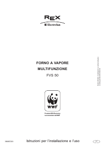 Manuale Electrolux-Rex FVS50X Forno