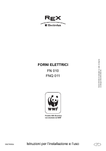 Manuale Electrolux-Rex FN010X Forno