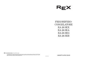Manuale Rex RA26SEB Frigorifero-congelatore