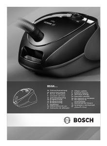 Käyttöohje Bosch BSG61700RU Pölynimuri