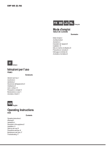 Mode d’emploi Hotpoint EHP 640 (X)/HA Table de cuisson