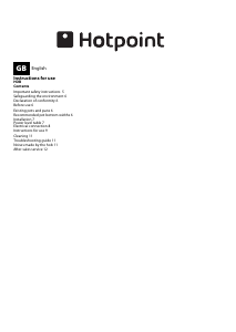Handleiding Hotpoint CID 641 B B Kookplaat