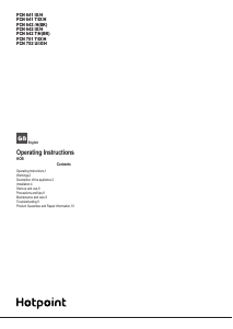 Manual Hotpoint PCN 641 T/IX/H Hob