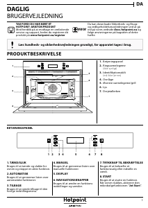 Brugsanvisning Hotpoint MP 776 IX HA Mikroovn
