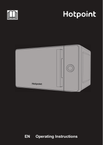 Bruksanvisning Hotpoint MWH 30243 B Mikrovågsugn