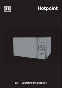 Bruksanvisning Hotpoint MWH 2524 B Mikrovågsugn