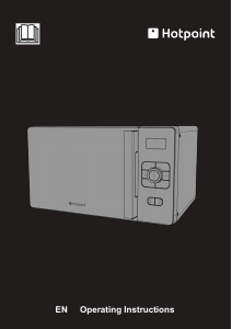 Bruksanvisning Hotpoint MWH 2521 B UK Mikrovågsugn