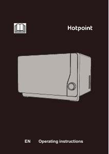 Bruksanvisning Hotpoint MWH 2622 MB Mikrovågsugn