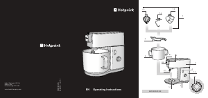 Bruksanvisning Hotpoint KM 040 AR0 UK Köksmaskin