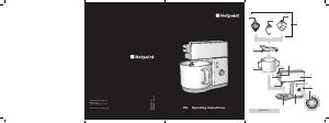 Bruksanvisning Hotpoint KM 040 AX0 UK Köksmaskin