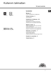 Bruksanvisning Hotpoint NMTM 1922 F (TK) Kyl-frys