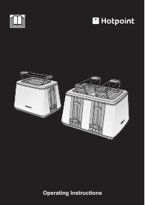 Bruksanvisning Hotpoint TT 44E UP0 UK Brödrost