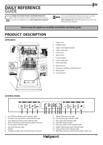 Manual Hotpoint HSFO 3T223 W X UK Dishwasher