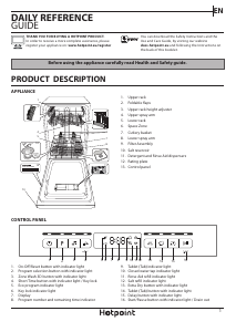 Bruksanvisning Hotpoint HSFO 3T223 W UK Diskmaskin