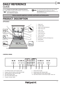 Manual Hotpoint HEFC 2B19 C UK Dishwasher