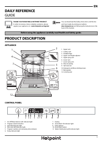 Manual Hotpoint HIC 3C26 WF UK Dishwasher