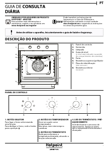 Manual Hotpoint FA 5534 IX Forno