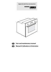 Bruksanvisning Hotpoint AO Y54 C IX Ugn
