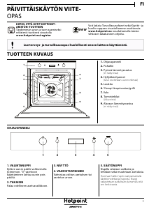 Käyttöohje Hotpoint FI7 861 SH CF HA Uuni