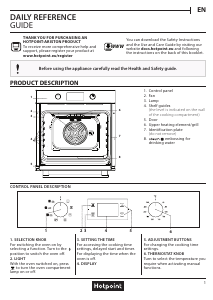 Bruksanvisning Hotpoint FA4S 544 IX H Ugn