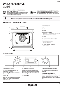 Bruksanvisning Hotpoint SA2 540 H IX Ugn