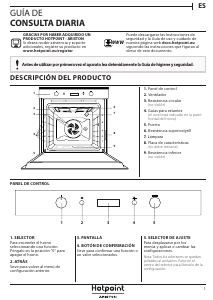 Manual de uso Hotpoint FI6 861 SP IX HA Horno