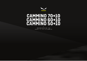 Bruksanvisning Salewa Cammino 70+10 Ryggsäck