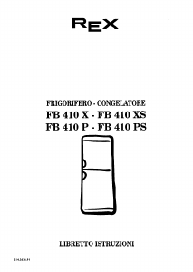 Manuale Rex FB410PS Frigorifero-congelatore