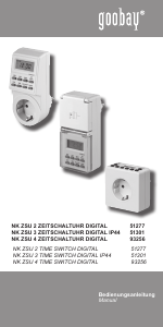 Handleiding Goobay 51277 Schakelklok