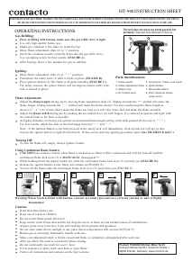 Manual Contacto HT-900 Kitchen Torch
