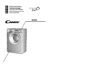 Manual Candy Slimmy EVO4 1272 D Washing Machine