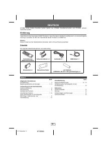 Bedienungsanleitung Sharp HT-SB60 Heimkinosystem